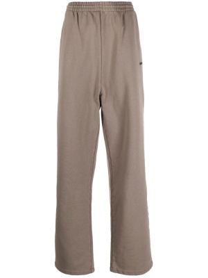 

Logo-embroidered cotton jogging pants, Balenciaga Logo-embroidered cotton jogging pants