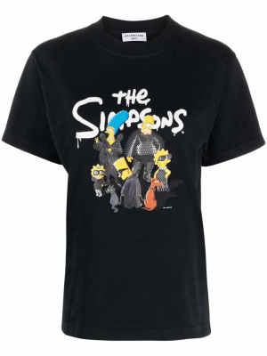 

The Simpsons-print T-shirt, Balenciaga The Simpsons-print T-shirt