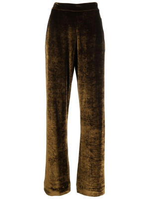 

Straight-leg velvet trousers, Jil Sander Straight-leg velvet trousers