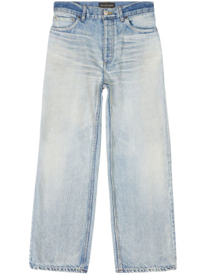 

Cropped straight-leg jeans, Balenciaga Cropped straight-leg jeans