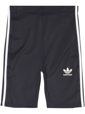 

X adidas 3-Stripes cycling shorts, Balenciaga X adidas 3-Stripes cycling shorts