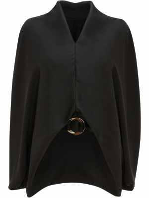 

V-neck wide-sleeves blouse, JW Anderson V-neck wide-sleeves blouse