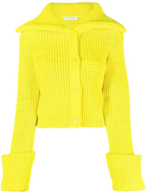 

Chunky ribbed-knit cardigan, JW Anderson Chunky ribbed-knit cardigan
