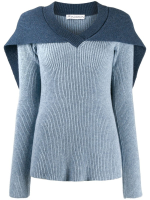 

Cape knitted jumper, JW Anderson Cape knitted jumper