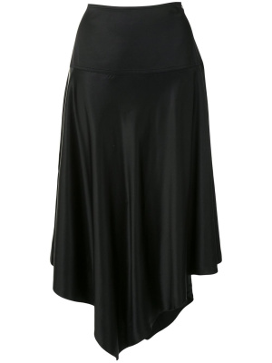 

High-waisted asymmetric-hem skirt, JW Anderson High-waisted asymmetric-hem skirt