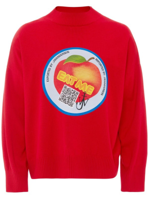 

Eat Me graphic-print jumper, JW Anderson Eat Me graphic-print jumper