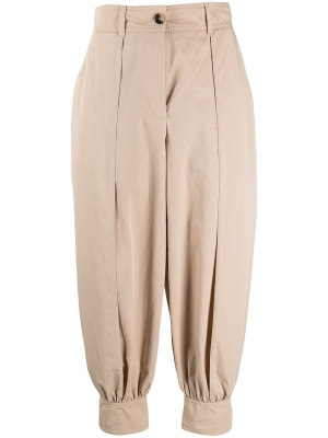 

Floral print cropped trousers, JW Anderson Floral print cropped trousers