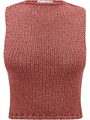 

Knitted cropped tank top, JW Anderson Knitted cropped tank top