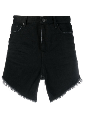

Cut-up denim mini skirt, Balenciaga Cut-up denim mini skirt