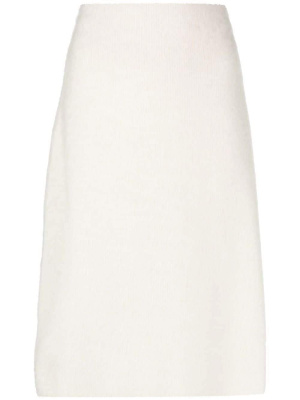 

Wool-blend midi pencil skirt, JW Anderson Wool-blend midi pencil skirt