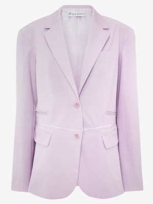 

Deconstructed blazer jacket, JW Anderson Deconstructed blazer jacket
