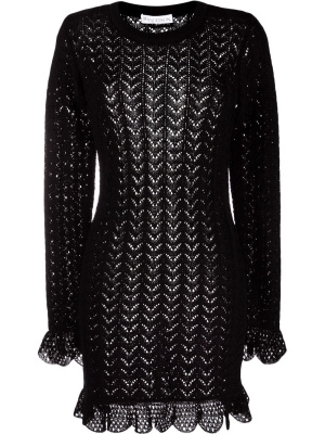 

Scalloped-edge knitted dress, JW Anderson Scalloped-edge knitted dress