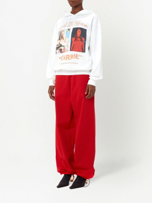 

Carrie poster-print hoodie, JW Anderson Carrie poster-print hoodie