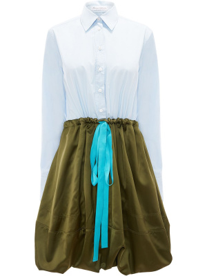 

Bubble-hem shirt dress, JW Anderson Bubble-hem shirt dress