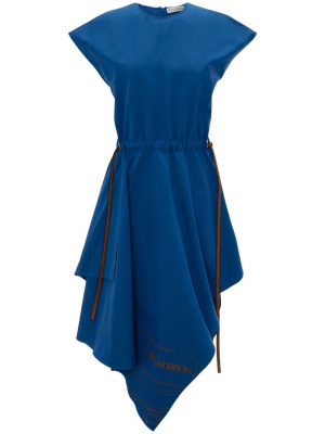 

Asymmetric-hem mini dress, JW Anderson Asymmetric-hem mini dress