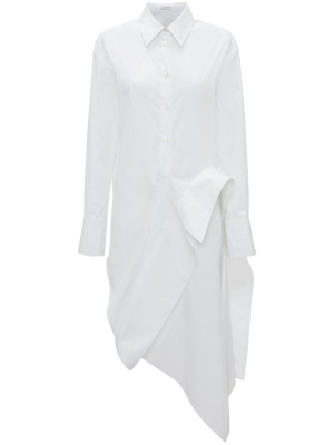 

Deconstructed cotton shirtdress, JW Anderson Deconstructed cotton shirtdress