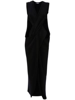 

Twist-front maxi dress, JW Anderson Twist-front maxi dress