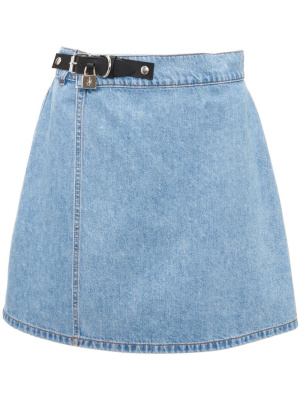 

Padlock mini denim skirt, JW Anderson Padlock mini denim skirt