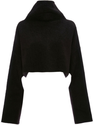 

Cut-out oversized cropped jumper, JW Anderson Cut-out oversized cropped jumper
