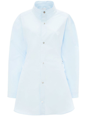 

High-neck shirt dress, JW Anderson High-neck shirt dress