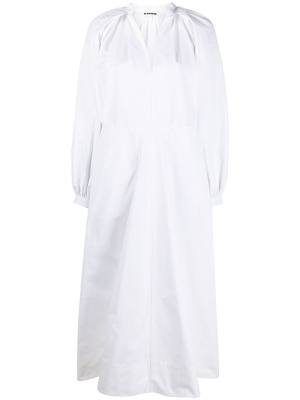 

Pleat-detail tunic dress, Jil Sander Pleat-detail tunic dress