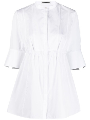 

Collarless cotton shirt, Jil Sander Collarless cotton shirt