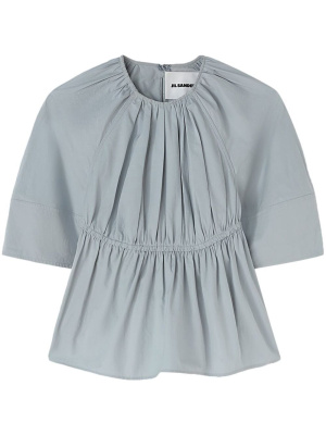 

Cut-out cotton top, Jil Sander Cut-out cotton top