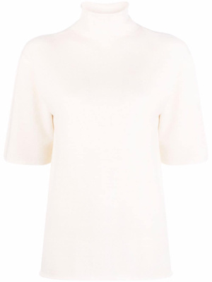 

Roll neck short sleeved knit top, Jil Sander Roll neck short sleeved knit top
