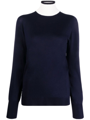 

Contrast-neck long-sleeved jumper, Jil Sander Contrast-neck long-sleeved jumper