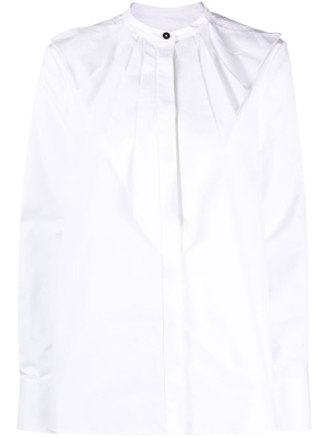

Pleat-detail long-sleeved shirt, Jil Sander Pleat-detail long-sleeved shirt