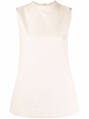 

Sleeveless cotton top, Jil Sander Sleeveless cotton top