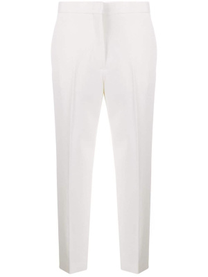

High-rise cropped tailored trousers, Jil Sander High-rise cropped tailored trousers