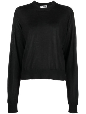 

Crew-neck knitted jumper, Jil Sander Crew-neck knitted jumper