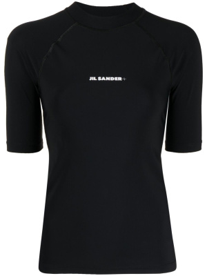 

Logo-print three-quarter top, Jil Sander Logo-print three-quarter top