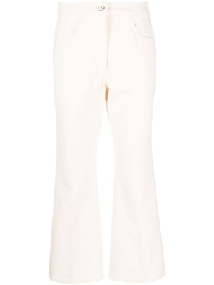 

Pressed-crease flared trousers, Jil Sander Pressed-crease flared trousers