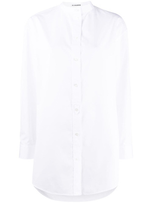 

Band-collar cotton shirt, Jil Sander Band-collar cotton shirt