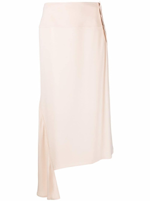 

High-waisted asymmetric skirt, Jil Sander High-waisted asymmetric skirt