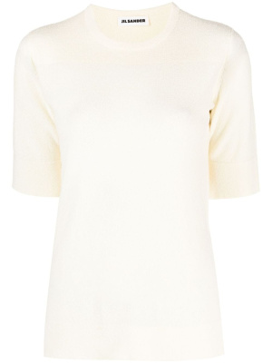 

Round-neck knitted T-shirt, Jil Sander Round-neck knitted T-shirt