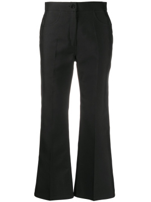 

Flared cropped trousers, Jil Sander Flared cropped trousers