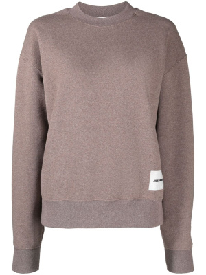 

+ logo patch sweatshirt, Jil Sander + logo patch sweatshirt