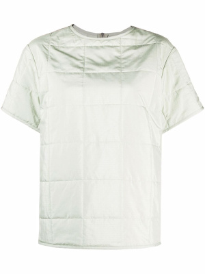

Quilted silk-blend T-shirt, Jil Sander Quilted silk-blend T-shirt