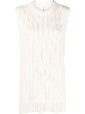 

Knitted side-slit top, Jil Sander Knitted side-slit top