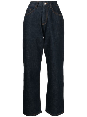 

Silver loose-cut leg jeans, YMC Silver loose-cut leg jeans