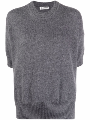 

Short-sleeved knit jumper, Jil Sander Short-sleeved knit jumper
