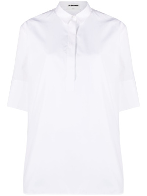 

Friday puff-sleeve cotton shirt, Jil Sander Friday puff-sleeve cotton shirt