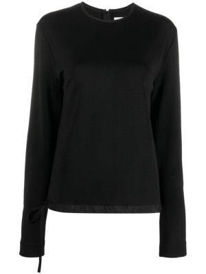 

Zip-up extra-long sleeve sweatshirt, Jil Sander Zip-up extra-long sleeve sweatshirt