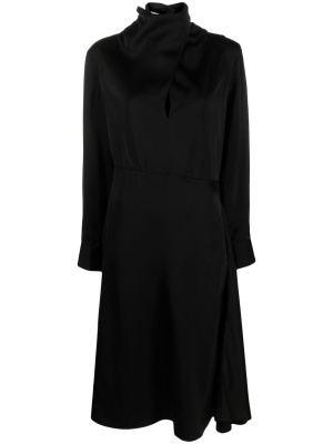 

Long-sleeve A-line dress, Jil Sander Long-sleeve A-line dress
