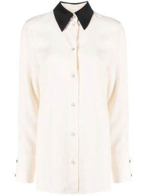 

Two-tone long-sleeve shirt, Jil Sander Two-tone long-sleeve shirt