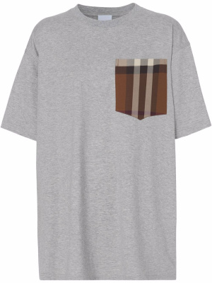 

Check-pocket T-shirt, Burberry Check-pocket T-shirt