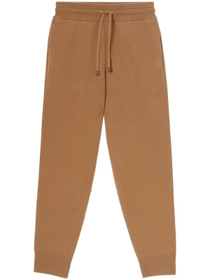 

Monogram cashmere track pants, Burberry Monogram cashmere track pants